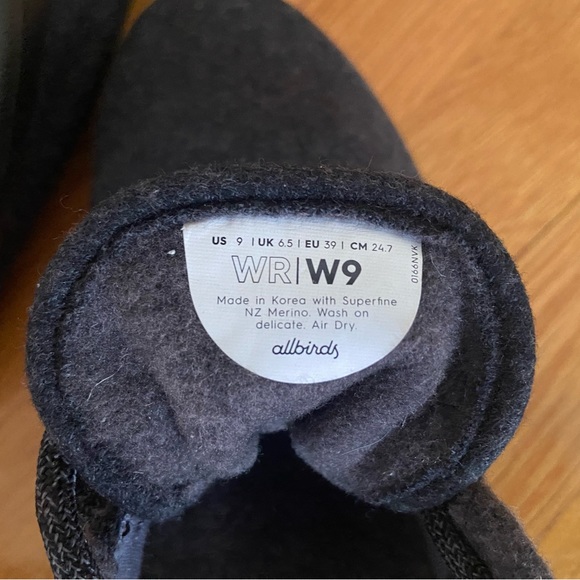 Allbirds Charcoal Gray Wool Tree Runners - Picture 4 of 5